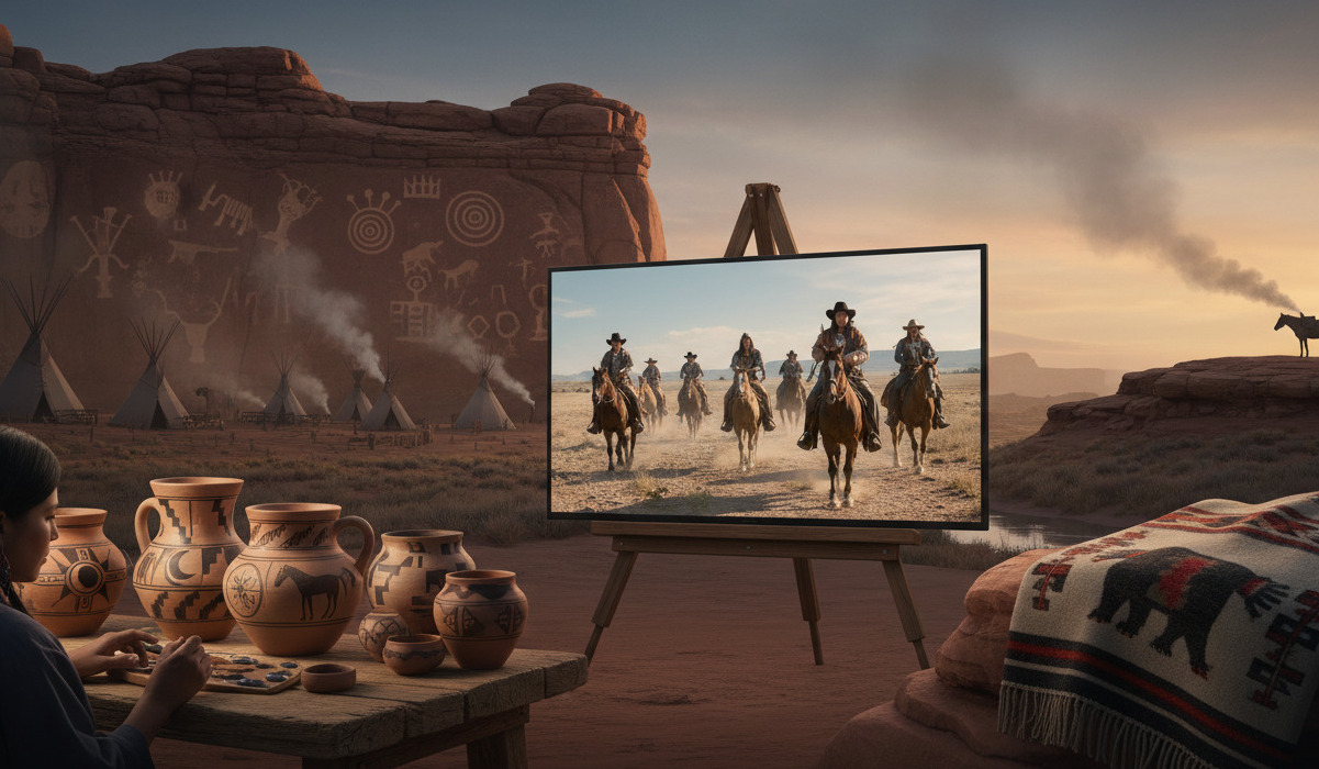 Native American Symbols in Modern TV: From Yellowstone Scenes to Traditional Pottery Designs